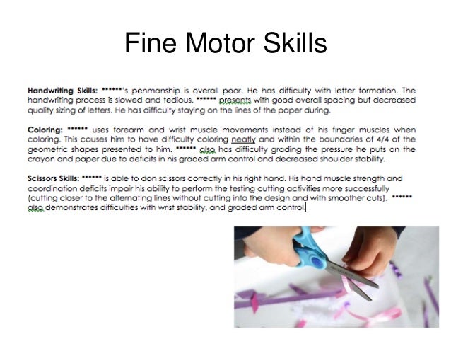 Occupational Therapy Evaluations