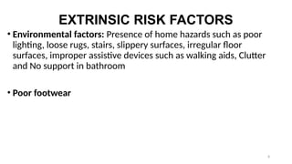 Occupational Therapy perspective of FAll PREVENTION PROGRAMME | PPTX