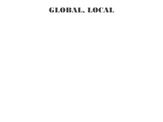 GLOBAL, LOCAL
 