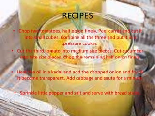 Indian Quick Foods | PPT