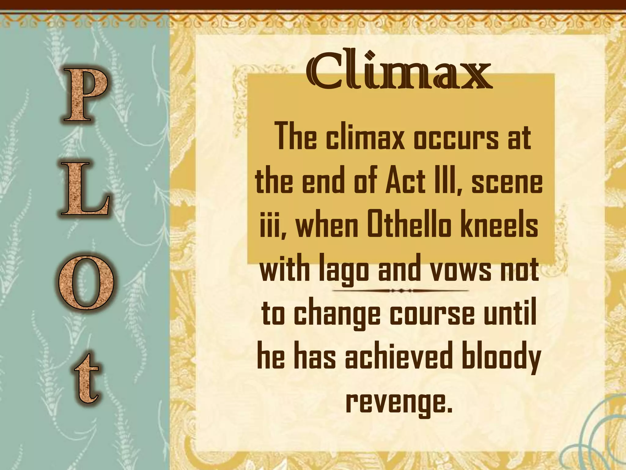 Othello by William Shakespeare | PPTX