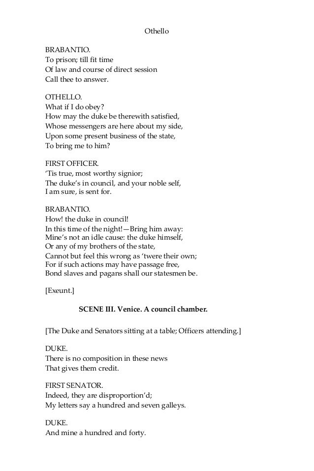 shakespeare william othello