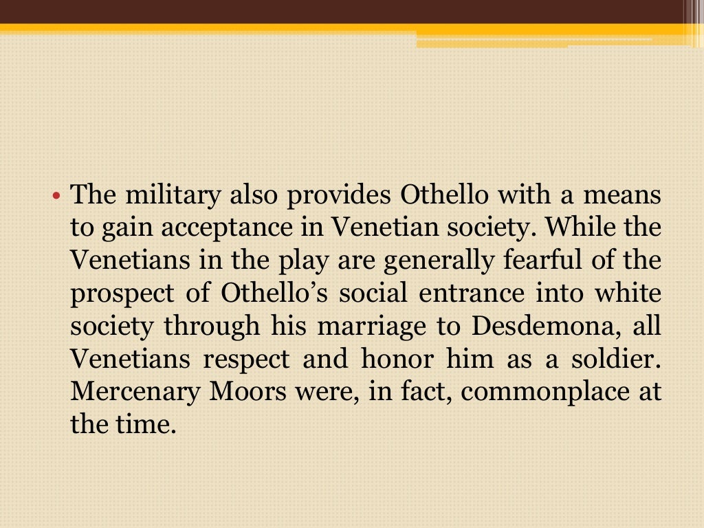 Racism in Othello - William Shakespeare