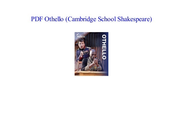 Read Othello (Cambridge School Shakespeare) by William Shakespeare eP…