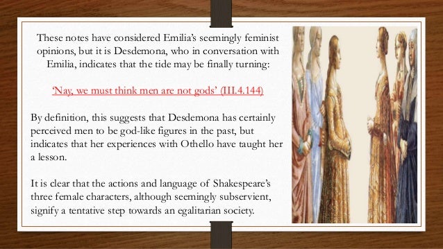 Feminist Critical Lens Of Shakespeare s Othello