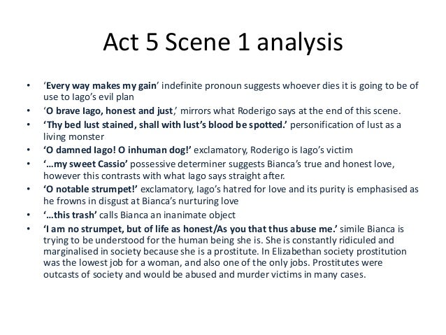 Othello By William Shakespeare Notes Quotes And Analysis By T Scar