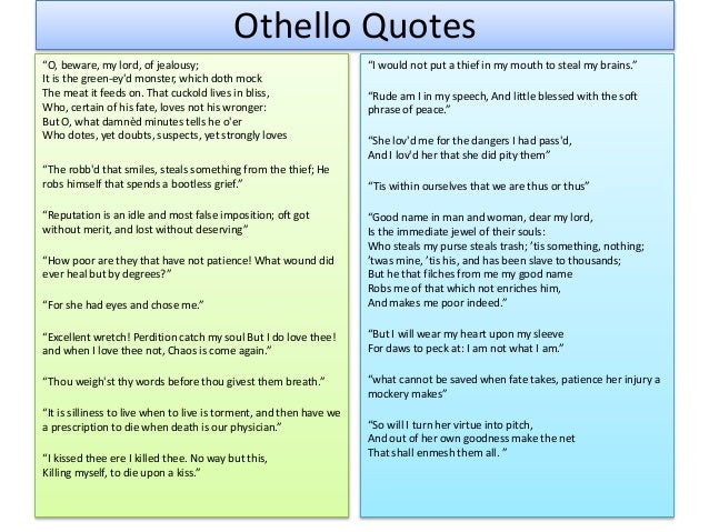 Othello essay