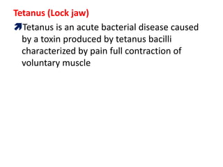 Other infectious disease | PPTX