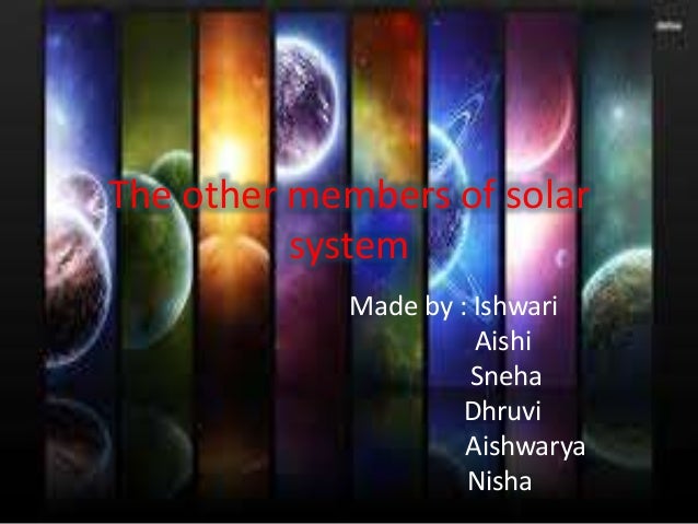 Other Members Of Solar System Aishi