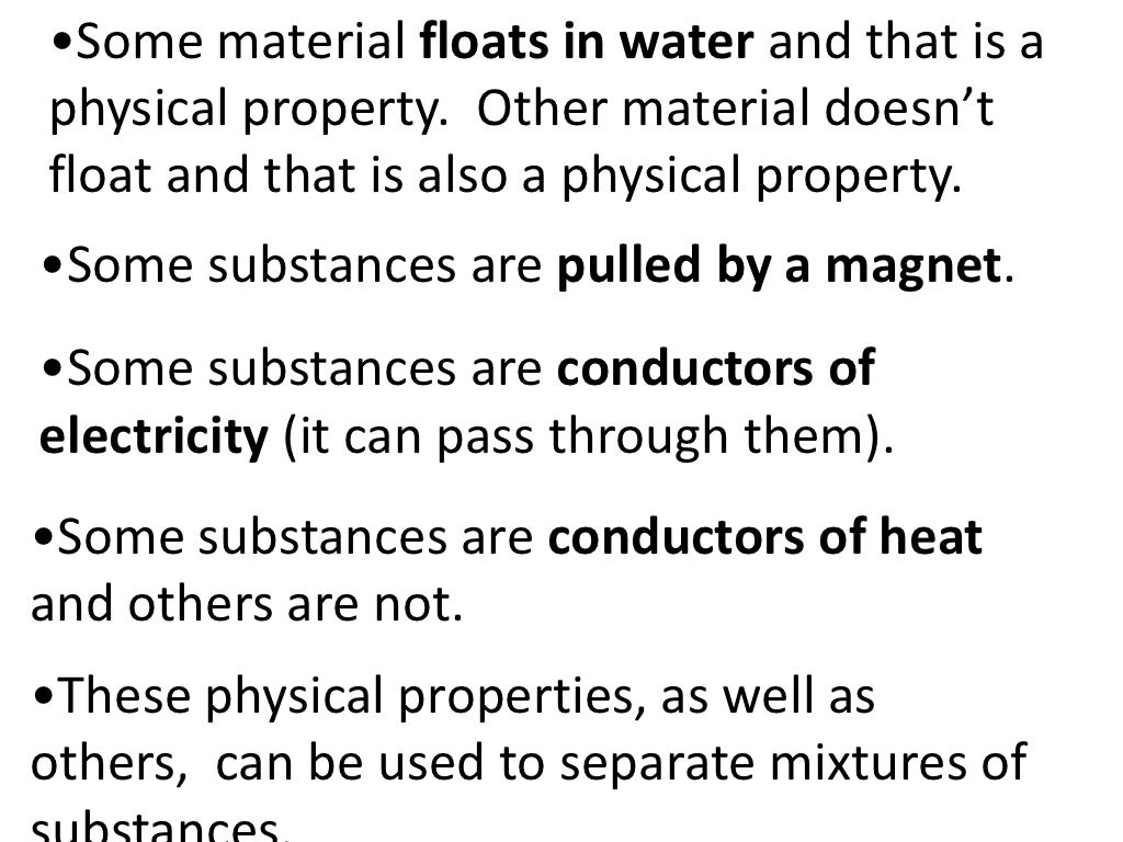 OTHER PHYSICAL PROPERTIES (Teach)