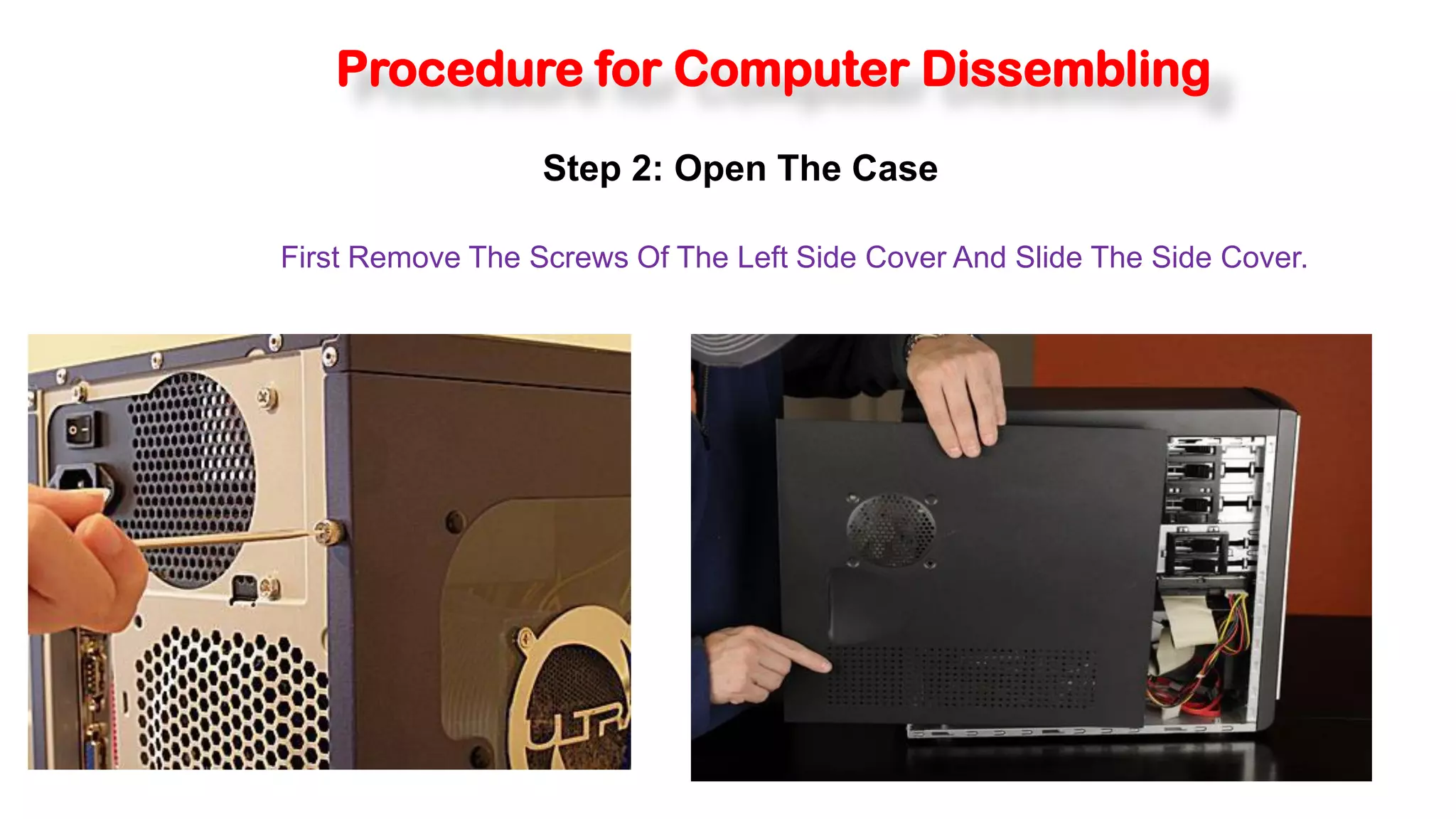 Assembling And Disassembling Pc Pdf Ppt Assembling And Disassembling Pc Pdf Ppt