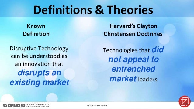disruptive technology definition