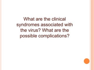 Local symptoms due to epithelial cell damage