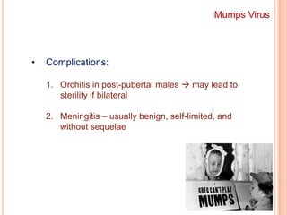 An 18-year old college freshman complained of a cough, runny nose, and conjunctivitis. The physician in the campus health center noticed small white lesions inside the patient’s mouth. The next day, a confluent red rash covered his face and neck.
