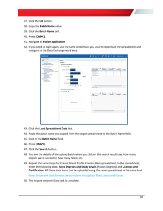 Oracle HCM and Taleo Enterprise Fusion-Taleo Integration Configuration ...