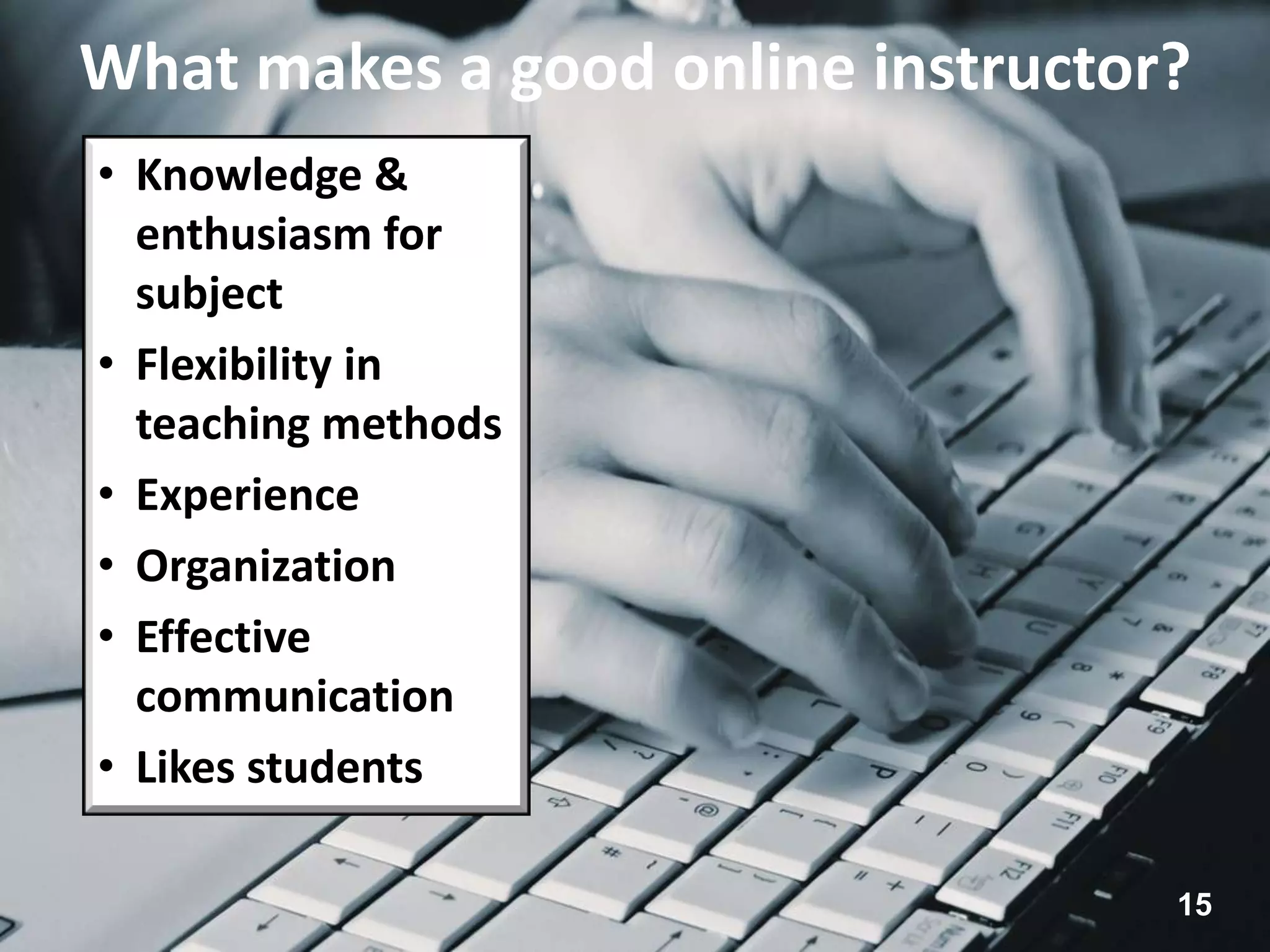 Asynchronous discussion forums