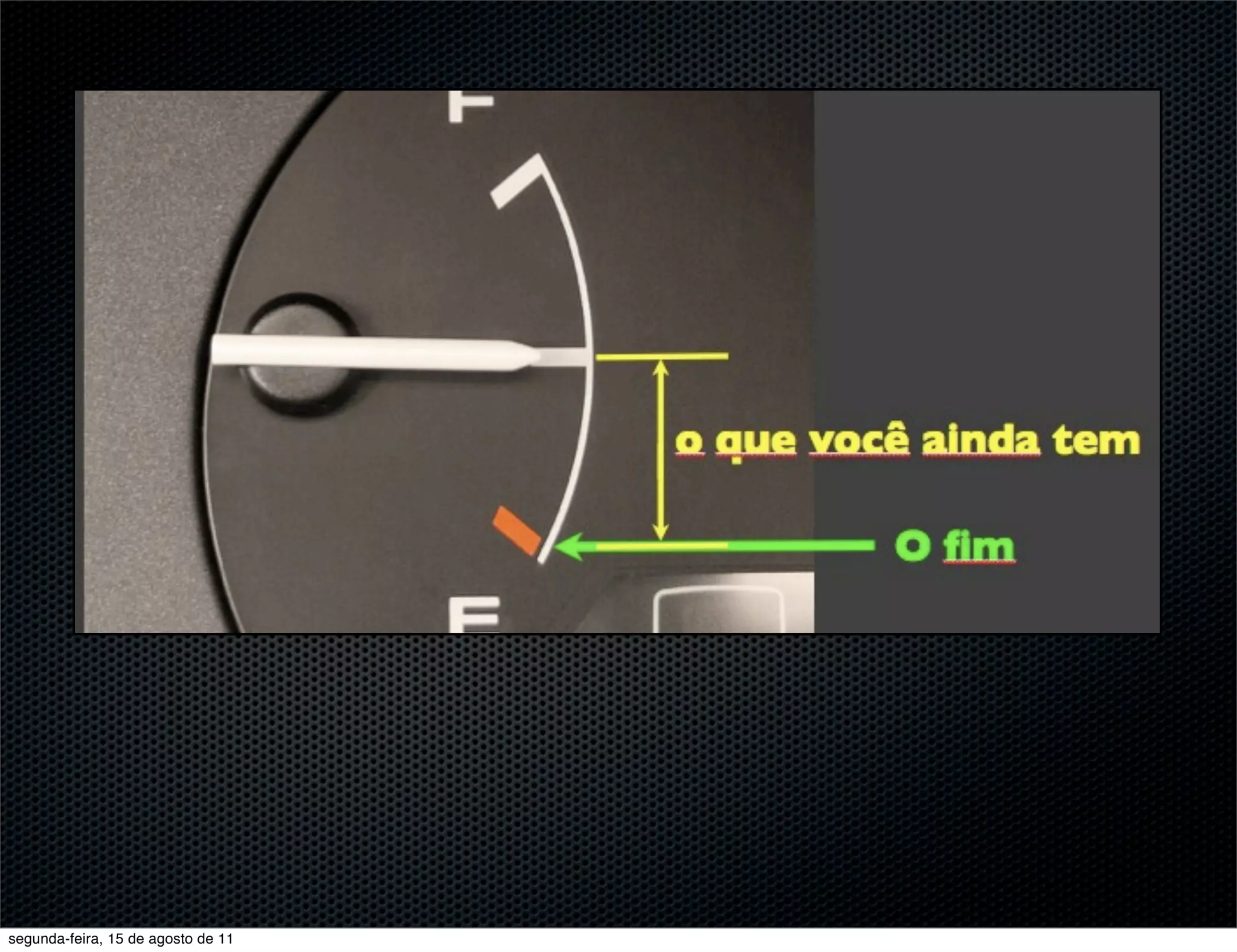 segunda-feira, 15 de agosto de 11 