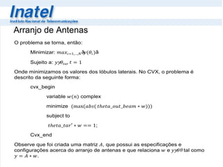 Arranjo de Antenas 