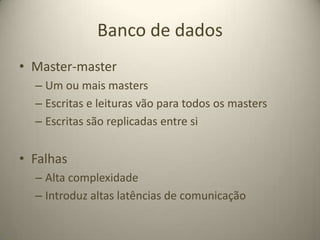 Memcache - Dados$memcache = new Memcache;$memcache->connect('localhost', 11211);$object = new stdClass;$object->str_attr = 'test';$object->int_attr = 123;$memcache->set('key', $object, false, 10);$result = $memcache->get('key');