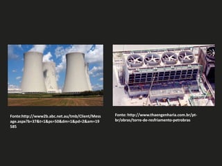 Fonte:http://www2b.abc.net.au/tmb/Client/Mess
age.aspx?b=37&t=1&ps=50&dm=1&pd=2&am=19
585
Fonte: http://www.thaengenharia.com.br/pt-
br/obras/torre-de-resfriamento-petrobras
 