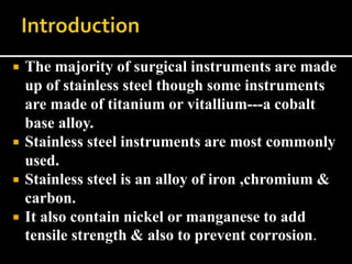 Oth Instrument OT INSTRUMENTS used in operation theatre. | PPT