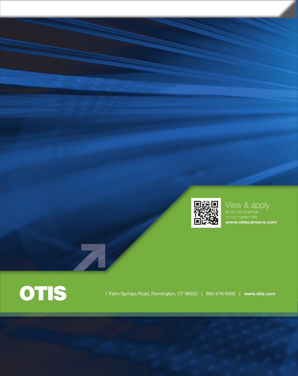 Otis Elevator Company Recruitment Brochure
