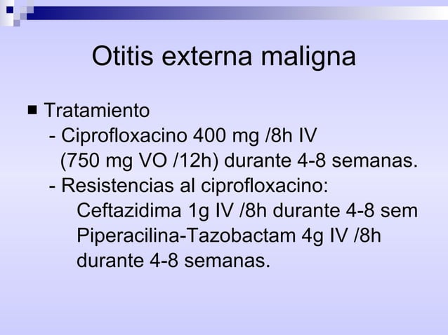 Otitis en urgencias