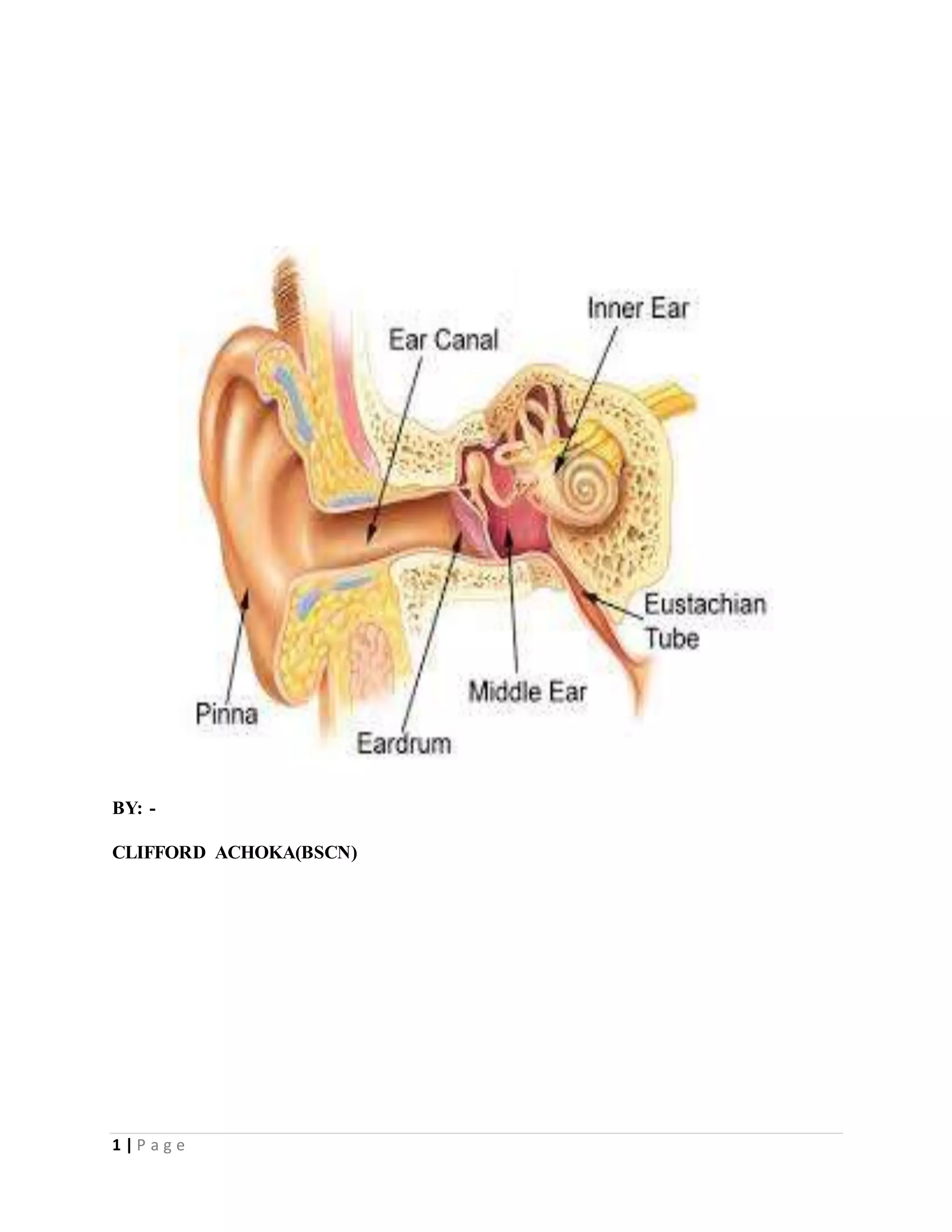 Ear Case Study OTITIS MEDIA CASE PRESENTATION(CASE STUDY) | DOCX