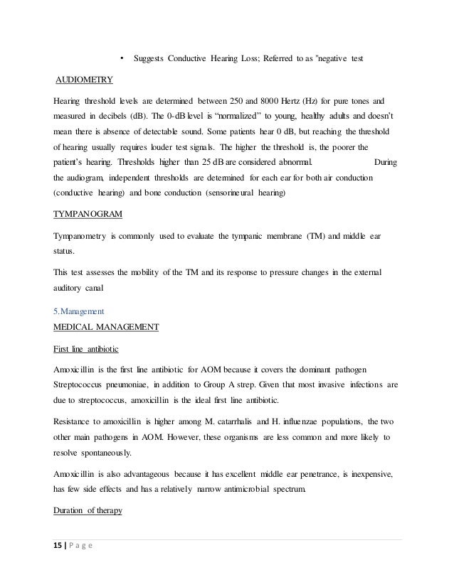 Case study on otitis media slideshare image