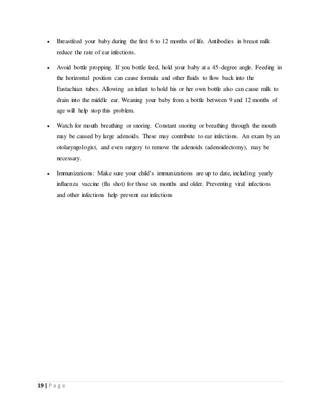 Acute otitis media treatment picture