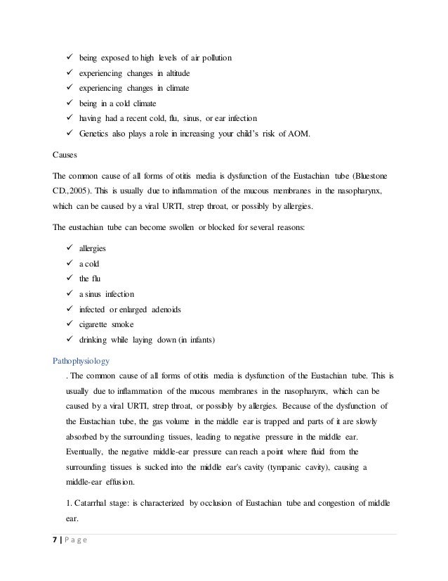 Otitis media case presentation ppt image