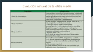 Evolución natural de la otitis media
 