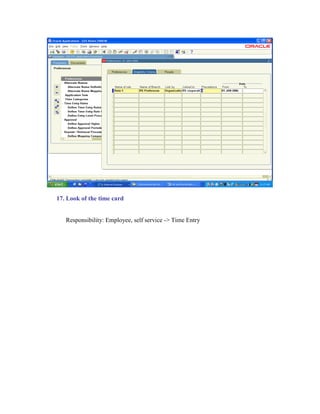 Otl Oracle Time and Labor | PDF