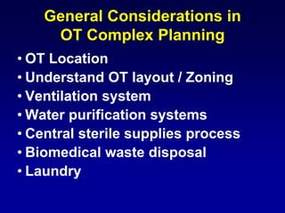Ot Layouts By Jaswant Medico.ppt in hospital | PDF