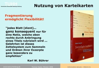 Information damals - Otlet & Co