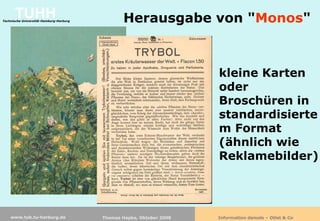 Information damals - Otlet & Co