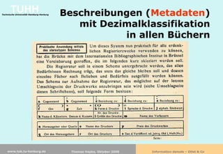 Information damals - Otlet & Co