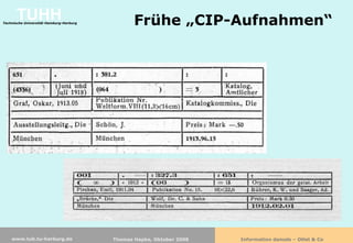Information damals - Otlet & Co