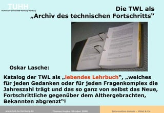 Information damals - Otlet & Co