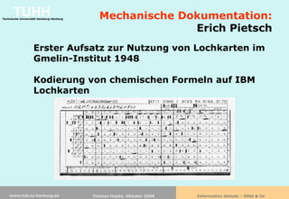 Information damals - Otlet & Co