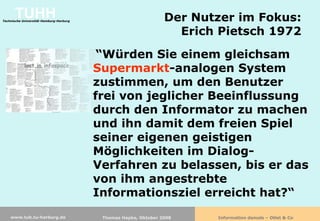 Information damals - Otlet & Co