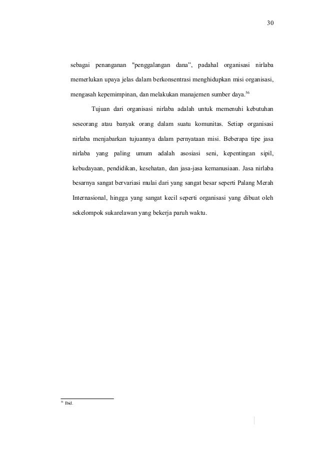 Organisasi Nirlaba Tantangan Dan Penggalangan Dananya