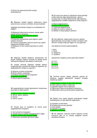 Otmg sorular | PDF