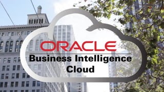 info@rittmanmead.com www.rittmanmead.com @rittmanmead
Oracle BI Cloud Service - What Is It?
• Oracle Business Intelligence...