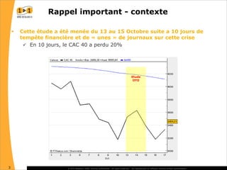 La réaction des consommateurs face à la récession