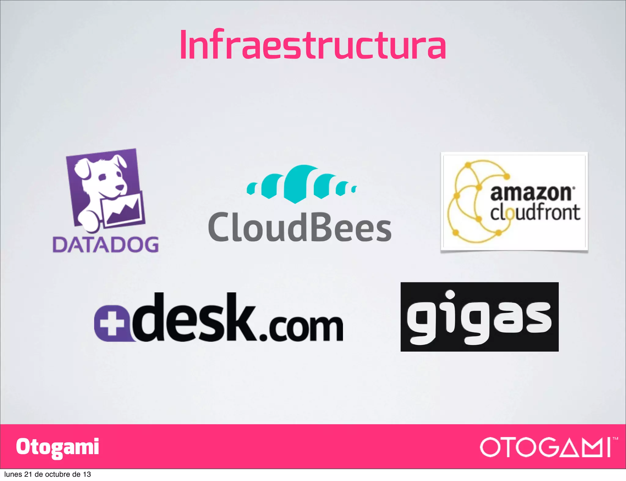 Infraestructura

Otogami
lunes 21 de octubre de 13

 
