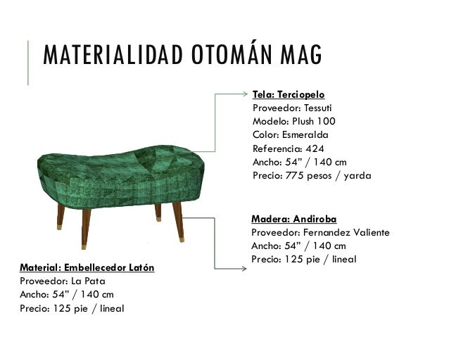 Diseño Mueble Otomán
