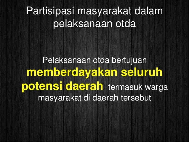 Otonomi Daerah (PKN kelas IX)