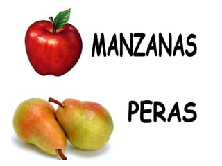 MANZANAS PERAS 