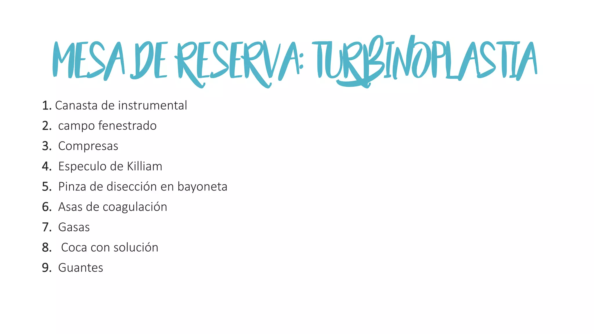 Otorrinolaringologia tecnicas quirurgicas instrumentacion quirurgica ...